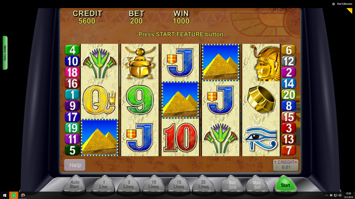 Презентация слота Bank of the Nile